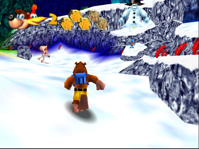 Banjo-Kazooie - Snowglow Village (demo) Screenthot 2